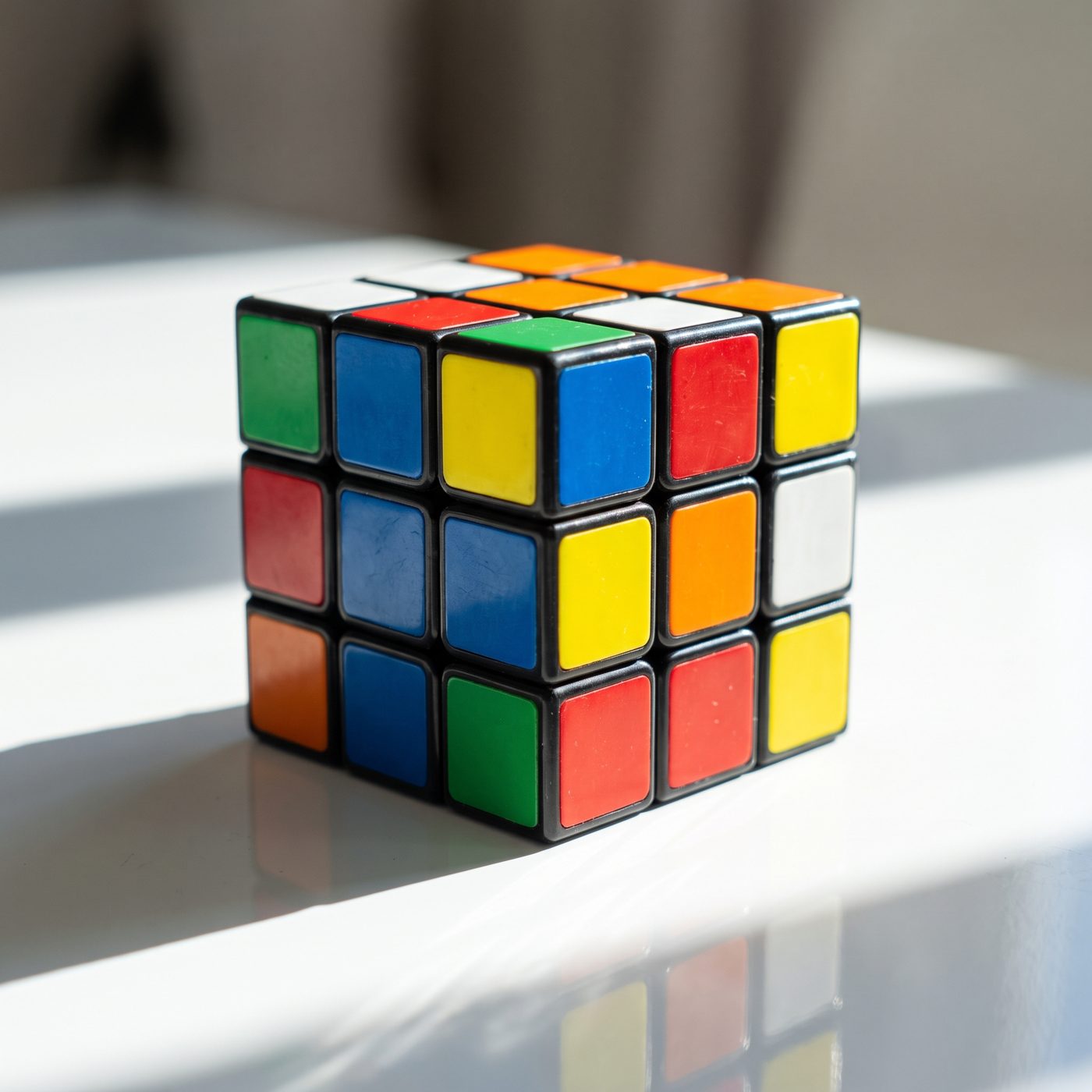 A Rubik's Cube has exactly 43,252,003,274,489,856,000 possible states — but only 1 in 12 of the arrangements you could build by hand can ever be solved.