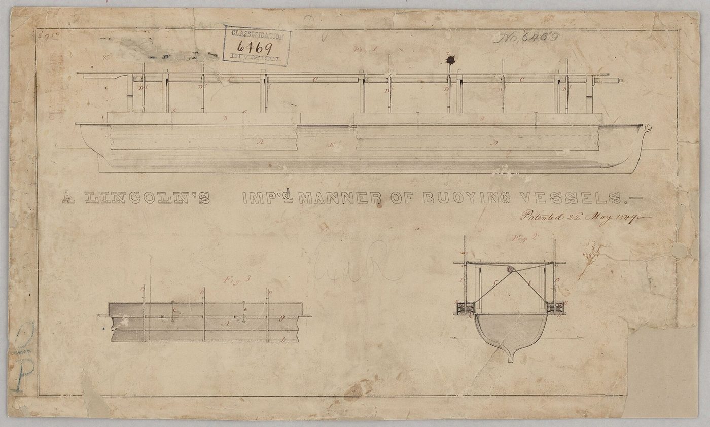 Abraham Lincoln is the only U.S. president ever granted a patent. U.S. Patent No. 6469, issued in 1849, covered a way to lift boats over shallow water.