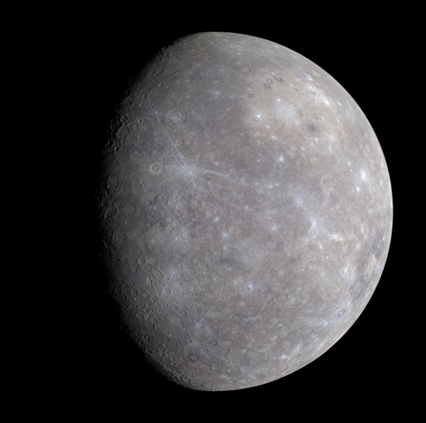 Daytime on Mercury can reach 800 degrees Fahrenheit. With no substantial atmosphere to hold that heat, nights can plunge to minus 290 degrees, NASA says.