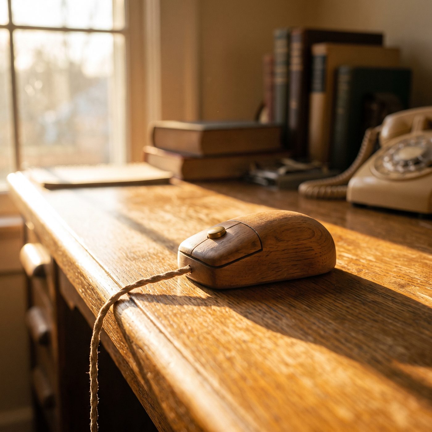 Douglas Engelbart's 1967 patent for the computer mouse, granted in 1970, never once uses the word 'mouse' — not on any of its pages.