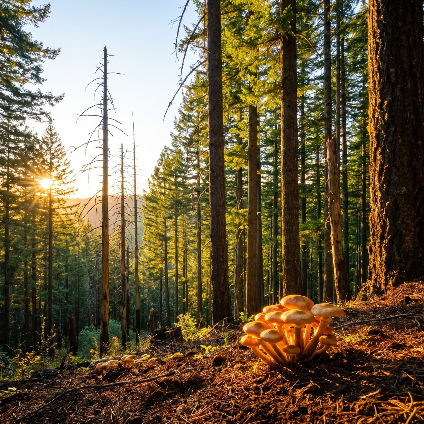 Greg Whipple mapped 400 acres of dying trees in Oregon in 1988. Genetic testing later proved it was ONE fungus spanning 2,385 acres.
