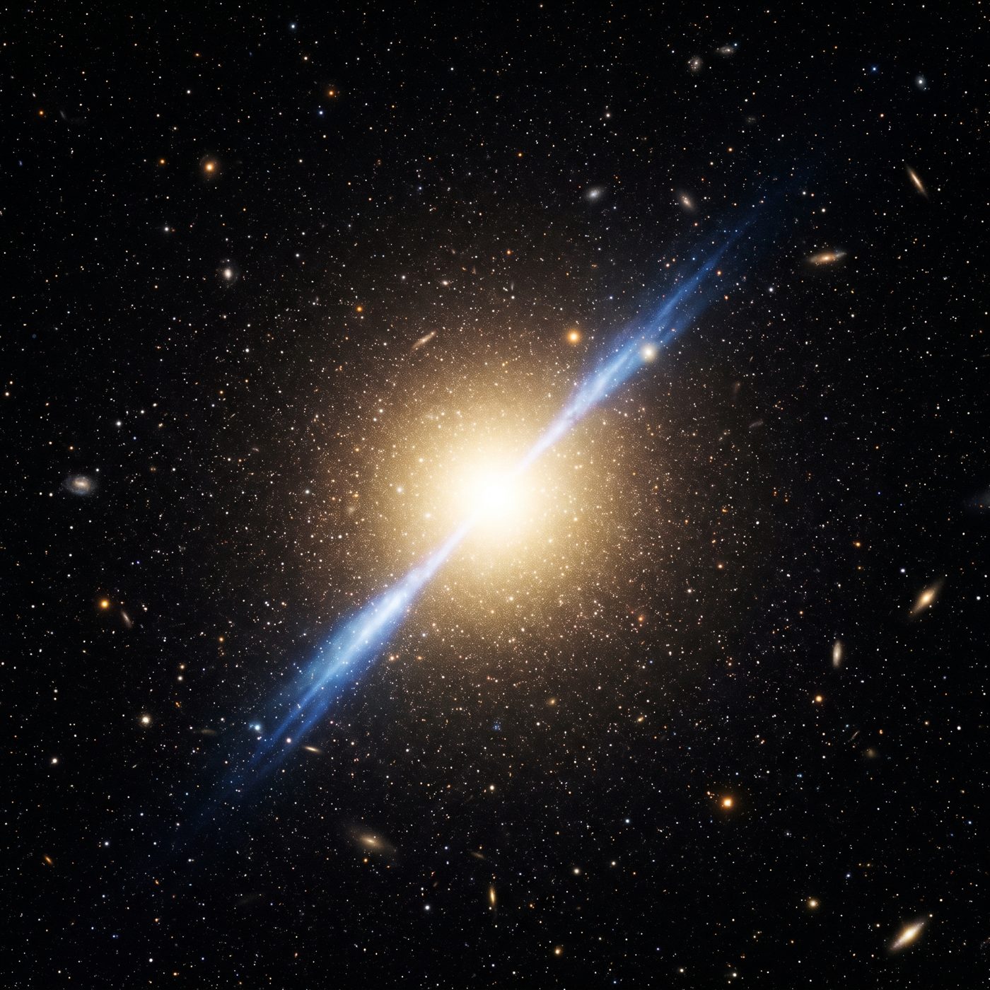 In 1994 Hubble weighed M87's black hole at 2.4 billion Suns. In 2019 a photo of its shadow said 6.5 billion — 2.7 times heavier.