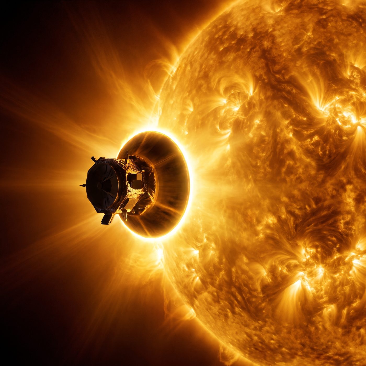 On December 24, 2024, NASA's Parker Solar Probe hit 430,000 mph — fast enough to fly from New York to Tokyo in under a minute.