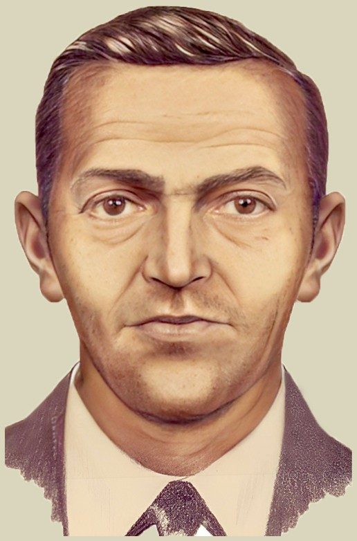 On November 24, 1971, a hijacker calling himself Dan Cooper jumped from a jet with $200,000 in ransom money. He was never found, the FBI says.