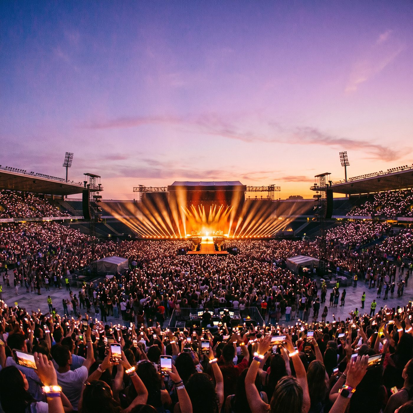 Taylor Swift's Eras Tour grossed $2,077,618,725 — six times her own 2018 Reputation Tour, and the first concert tour ever to pass $2 billion.