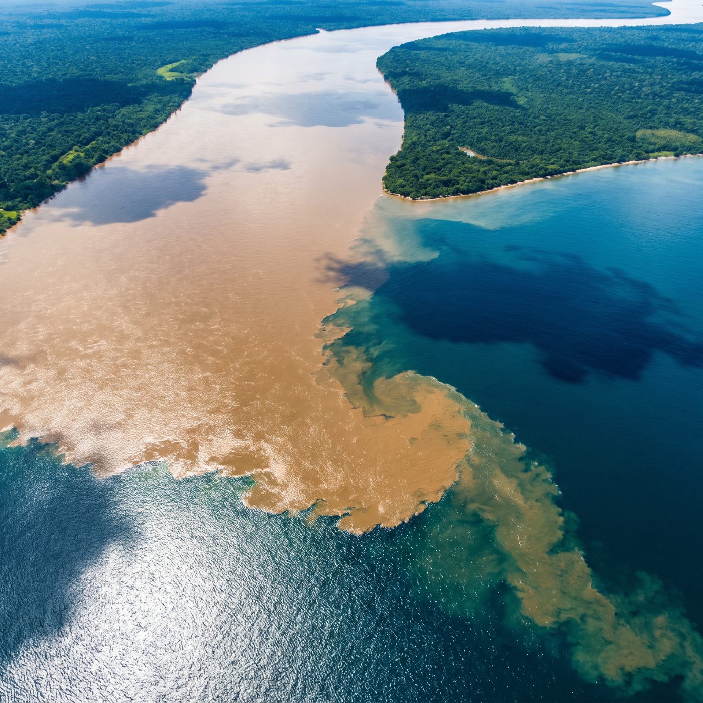 The Amazon dumps enough fresh water into the sea in ONE day to supply New York City for over 9 years — per the USGS.