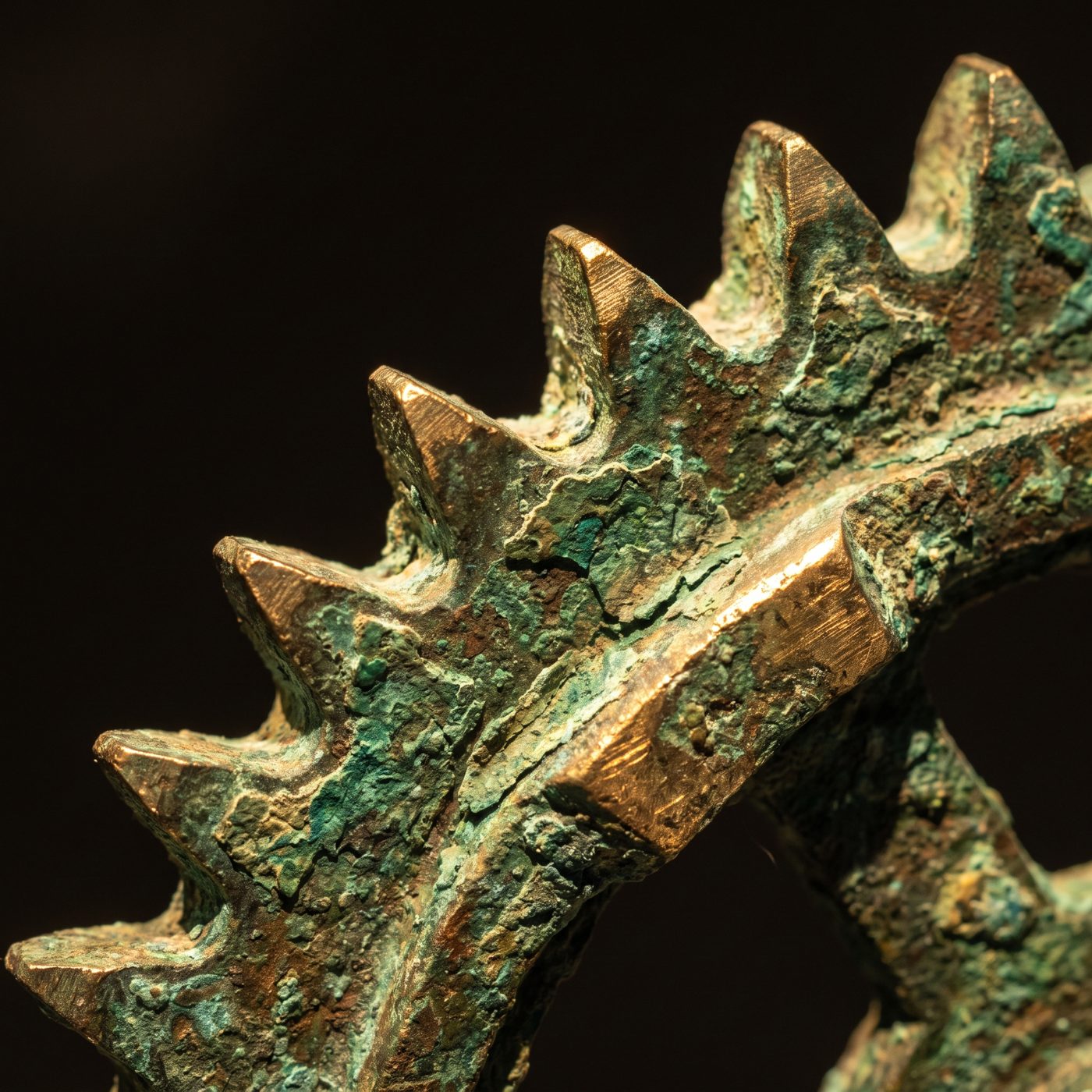 The Antikythera Mechanism, the world's first known computer, survives as just 30 corroded bronze gears—27 of them crammed into a single fragment.