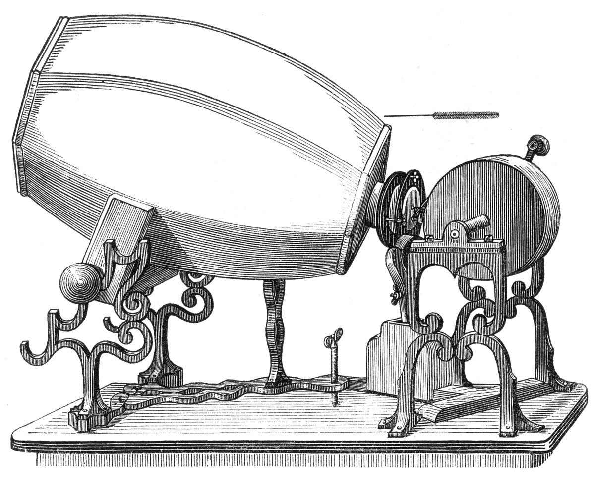 The earliest recognizable recording of a human voice was made on April 9, 1860, as a line scratched into soot on paper. It wasn't turned back into sound until 2008.