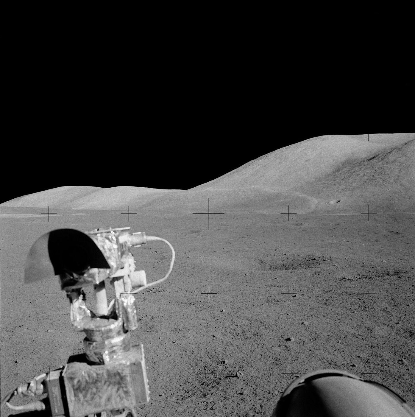 The Moon is shrinking. As its interior cools, it has gotten more than about 150 feet skinnier over the last several hundred million years, NASA says.