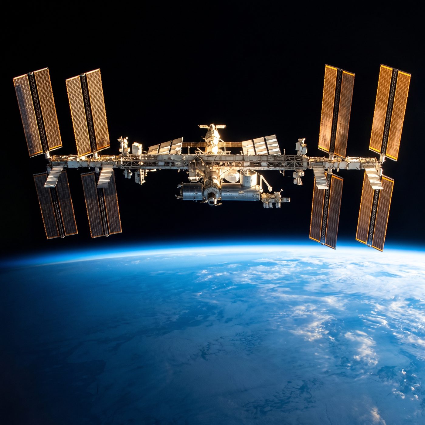 The Space Station crosses 5 miles every second — fast enough to lap the entire planet 16 times before you finish a single day on Earth.